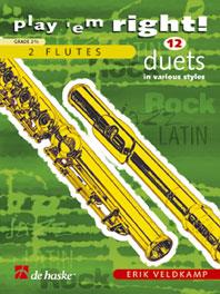 Play 'em Right! - 12 Duets in various styles - pro příčnou flétnu